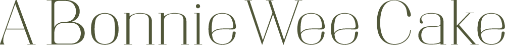 a bonnie wee cake logo