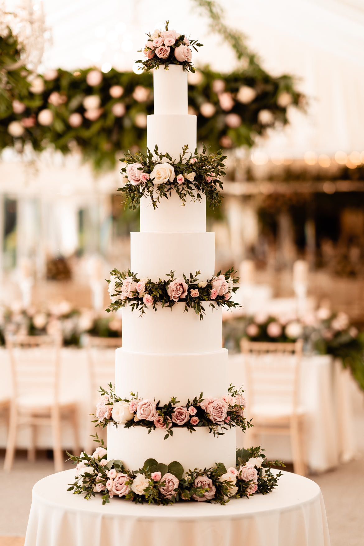 a wedding cake
